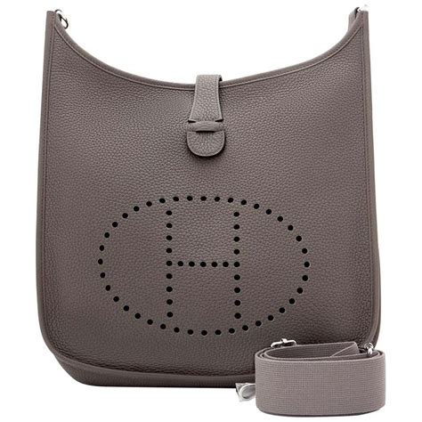 hermes messenger bag women's|Hermes Messenger bag evelyne.